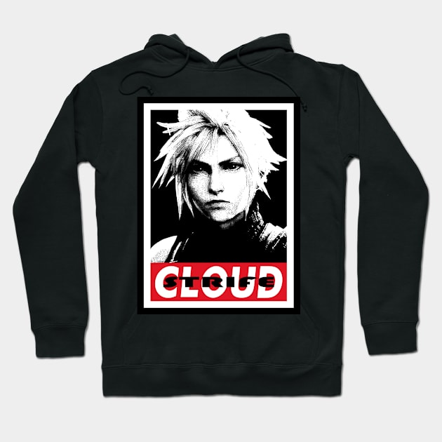 Cloud Strife FF vii remake 2 Hoodie by beardline